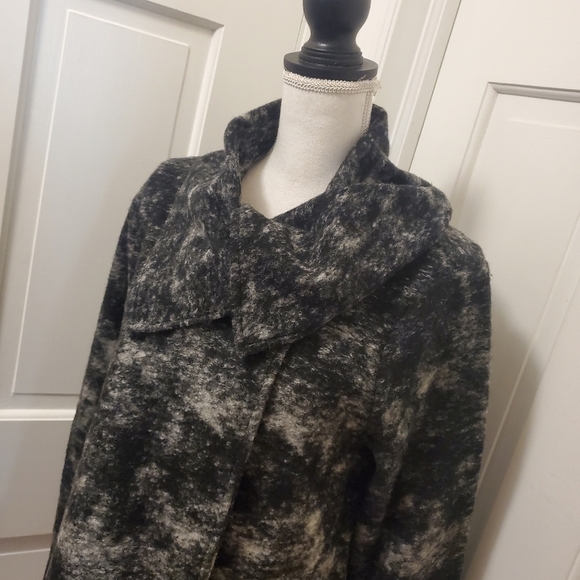 Paraphrase Wool Blend Cardigan Coat size Medium - Picture 2 of 11